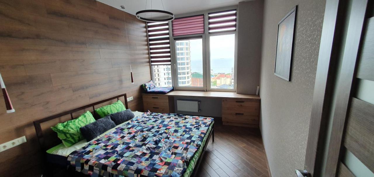 Apartments with the sea view Odesa Exterior foto